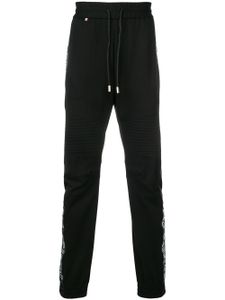 Philipp Plein pantalon de jogging à logo - Noir