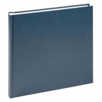 walther+ design FA-349-L Fotoalbum (b x h) 26 cm x 25 cm Blauw 40 bladzijden - thumbnail