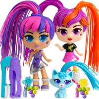 Silverlit Curli Girls Pop Star en Fashionista & Curli Kat Twin Set