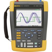 Fluke 190-202-III Handoscilloscoop 200 MHz 2-kanaals 2.5 GSa/s 30 kpts 8 Bit 1 set(s)