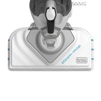 BLACK+DECKER BHSM168D 1600W Steam-mop met deltavoet en 8 accessoires stoomreiniger - thumbnail