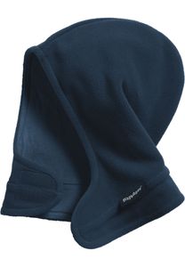 Playshoes fleece bivakmuts met sjaal uni marine Maat