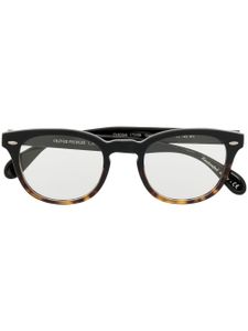 Oliver Peoples lunettes de vue à monture ronde - Noir