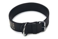 Beeztees Vintage - Halsband Hond - Leer - Zwart - 70 cm x 50 mm
