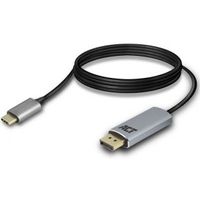 ACT USB-C naar DisplayPort male kabel 1,8m 4K @ 60Hz - thumbnail