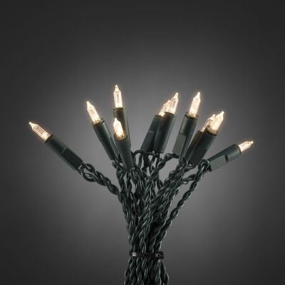 Konstsmide 6303-120 Lichtketting Binnen Energielabel: G (A - G) werkt op het lichtnet Aantal lampen 50 LED Warmwit Verlichte lengte: 7.35 m