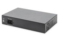 Digitus DN-95140 netwerk-switch Unmanaged Gigabit Ethernet (10/100/1000) Power over Ethernet (PoE) Zwart, Zilver - thumbnail