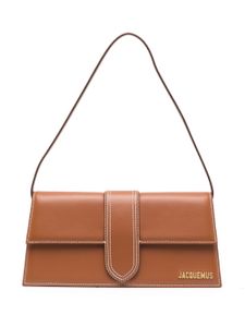 Jacquemus sac porté épaule Le Bambino Long - Marron