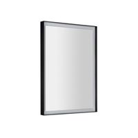 Badkamerspiegel Sapho Sort Led 47x70 cm LED-Verlichting Frame Mat Zwart Sapho