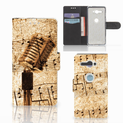 Sony Xperia XZ2 Compact Telefoonhoesje met foto Bladmuziek Sony Xperia XZ2 Compact Telefoonhoesje met foto Bladmuziek