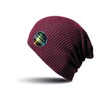 Softex beanie wintermuts in het aubergine paars - thumbnail