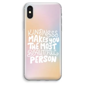 The prettiest: iPhone XS Max Transparant Hoesje