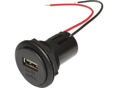 ProCar 67331501 Power USB inbouwstopcontact Stroombelasting (max.): 3 A Geschikt voor USB-A ProCar 67331501 Power USB inbouwstopcontact Stroombelasting (max.): 3 A Geschikt voor USB-A