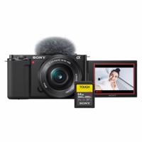 Sony ZV-E10 + 16-50 content creator camera Spelen Brons Pakket