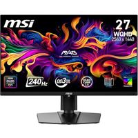 MSI MAG 271P QD-OLED X24 Gaming Monitor 26,5 inch WQHD - Quantum Dot OLED 2560 x 1440, 240Hz / 0,03ms, 99% DCI-P3, ΔE≤2, DisplayHDR True Black 400 - DP 1.4a, HDMI 2.1