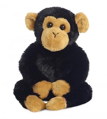 Aurora Knuffel Mini Flopsie Clyde chimpansee 20,5 cm Aurora Knuffel Mini Flopsie Clyde chimpansee 20,5 cm