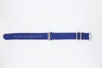 Horlogeband Universeel 409.05.22 Textiel Blauw 22mm - thumbnail