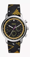 Horlogeband Fossil FS5521 Silicoon Multicolor 22mm - thumbnail