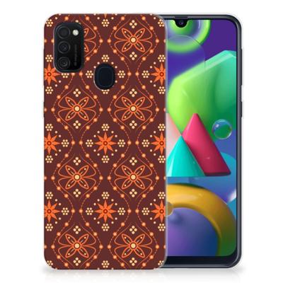 Samsung Galaxy M21 | M30s TPU bumper Batik Brown
