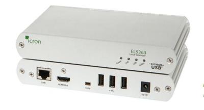 Icron EL5363 - EU KVM-extender Zender en ontvanger