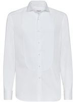 Brunello Cucinelli chemise à plastron plissé - Blanc - thumbnail