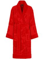 Dolce & Gabbana peignoir à manches longues - Rouge