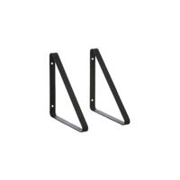 Ferm Living - Shelf Hangers set of 2 - Black (4131)