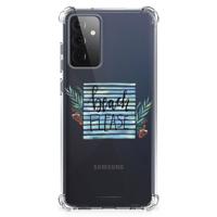 Samsung Galaxy A72 4G/5G Stevig Bumper Hoesje Boho Beach