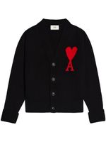 AMI Paris cardigan Ami De Coeur - Noir - thumbnail