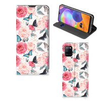 Samsung Galaxy A31 Smart Cover Butterfly Roses - thumbnail