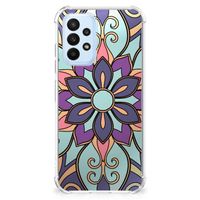 Samsung Galaxy A23 Case Purple Flower