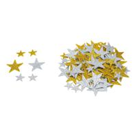 Colorations Foamstickers Glitter Sterren, 100st.