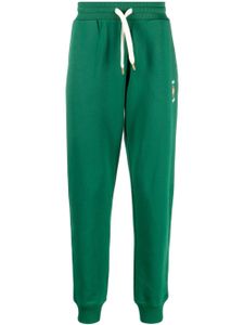 Casablanca pantalon de jogging en coton à logo imprimé - Vert