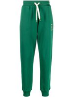 Casablanca pantalon de jogging en coton à logo imprimé - Vert - thumbnail