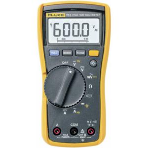 Fluke 115 Multimeter Digitaal CAT III 600 V Weergave (counts): 6000