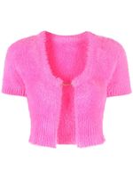 Jacquemus cardigan La Maille Neve - Rose