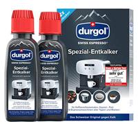 Durgol Swiss espresso Speciale ontkalker. 125 ml (2 Stuk) zwart