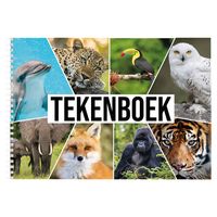 A4 schetsboek/ tekenboek/ kleurboek/ schetsblok - wit papier - thumbnail