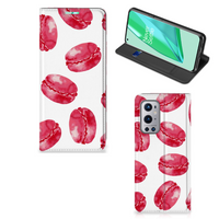 OnePlus 9 Pro Flip Style Cover Pink Macarons