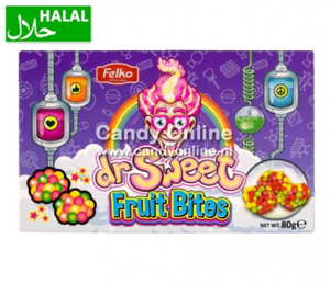 Dr. Sweet snoep Dr. Sweet - Fruit Bites 80 Gram