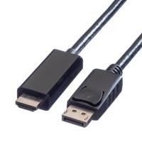 Value 11.99.5789 video kabel adapter 7,5 m DisplayPort Zwart