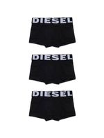 Diesel Kids lot de trois boxers à taille logo - Noir - thumbnail