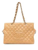 CHANEL Pre-Owned sac cabas Timeless Grand Shopping GTT (2003) - Marron