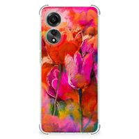 Back Cover OPPO A78 4G Tulips - thumbnail