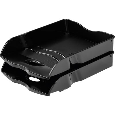 HAN 10298-913 Re-LOOP Brievenbakje DIN A4 Zwart 1 stuk(s)