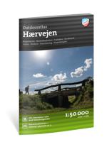 Wandelatlas - Fietsatlas Outdooratlas Hærvejen - Heerweg | Denemarken