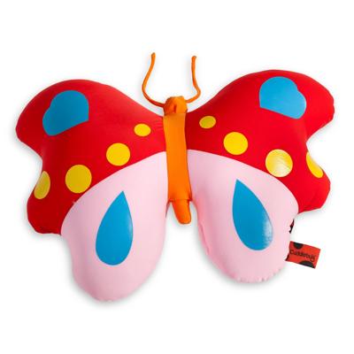 Cuddlebug Nekkussen Butterfly 30 X 30 Cm Rood