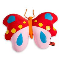 Cuddlebug Nekkussen Butterfly 30 X 30 Cm Rood