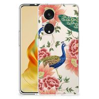 TPU Hoesje voor OPPO Reno8 T 5G Pink Peacock