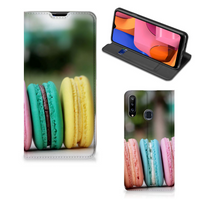 Samsung Galaxy A20s Flip Style Cover Macarons - thumbnail